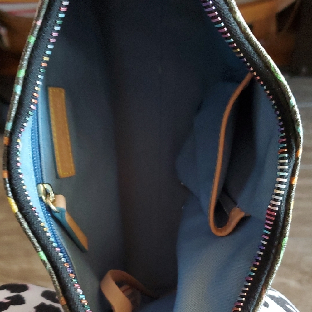 Dooney & Bourke Colorful Logo Shoulder Bag - Picture 11 of 11